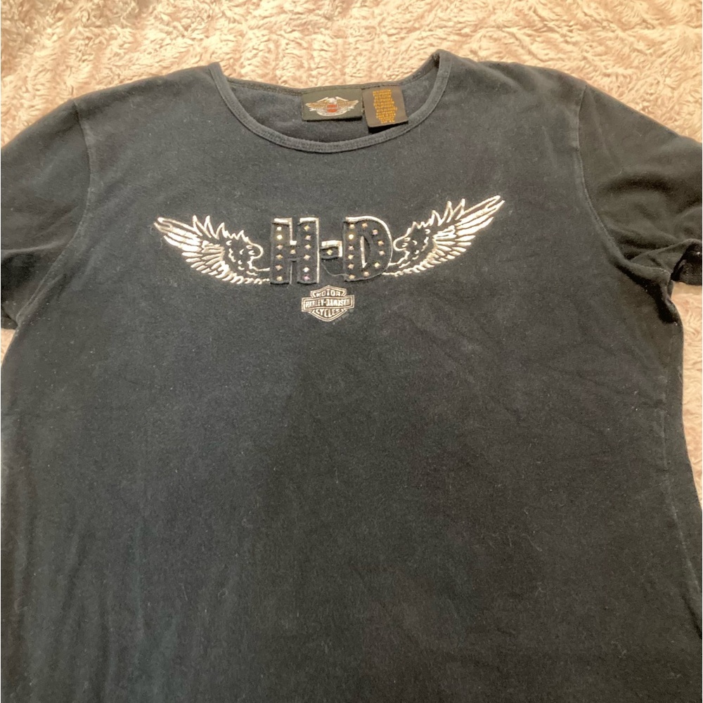 Cute Harley Davidson top